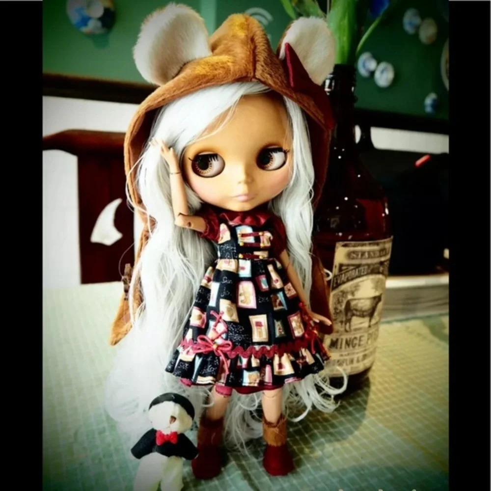 Blythe Doll Forest Faerie with Teddy Outfit - Picture 2 of 8